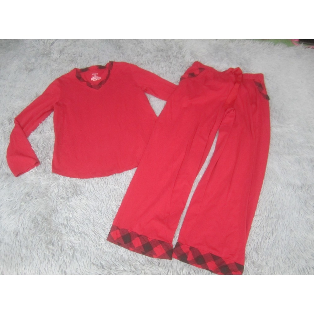 Sleep Sense Pajama Set Womens Petite Small Long Sleeve Lounge Sleepwear